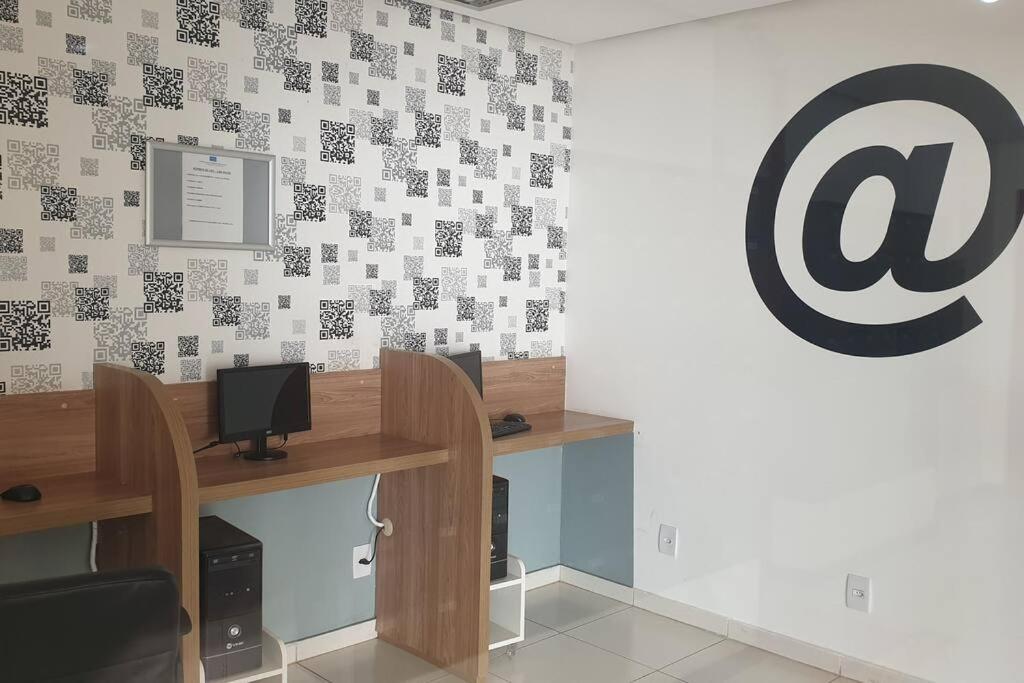 Apartamento com piscina em Águas Claras-DF Brasilia Esterno foto