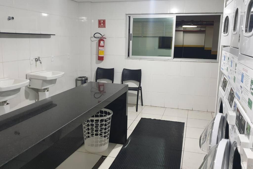 Apartamento com piscina em Águas Claras-DF Brasilia Esterno foto