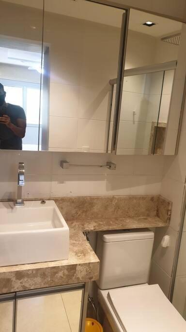 Apartamento com piscina em Águas Claras-DF Brasilia Esterno foto